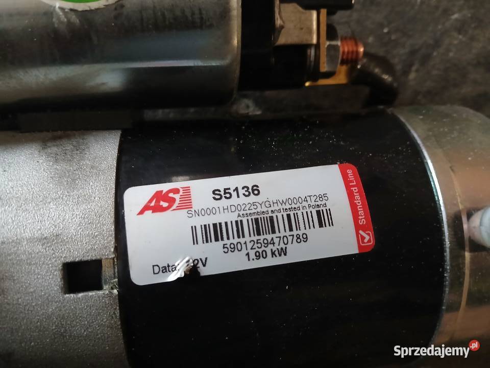 Rozrusznik Opel 19 CDTI Fiat 19 JTD Układ elektryczny silnika Radłów sprzedam