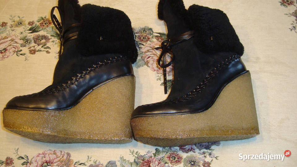 Botki na koturnie COACH York USA inna Kozaki mazowieckie sprzedam