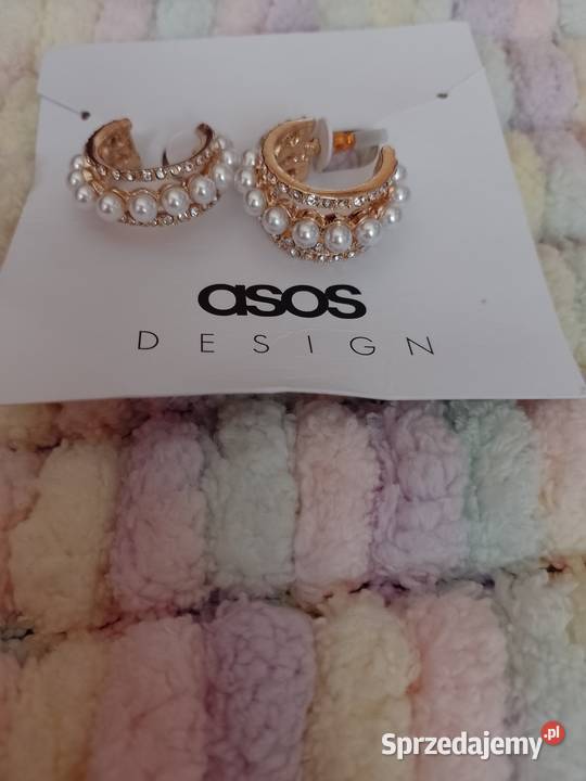 ASOS Bogato zdobione kolczyki wieczorowe z Dla kobiet Kraków sprzedam