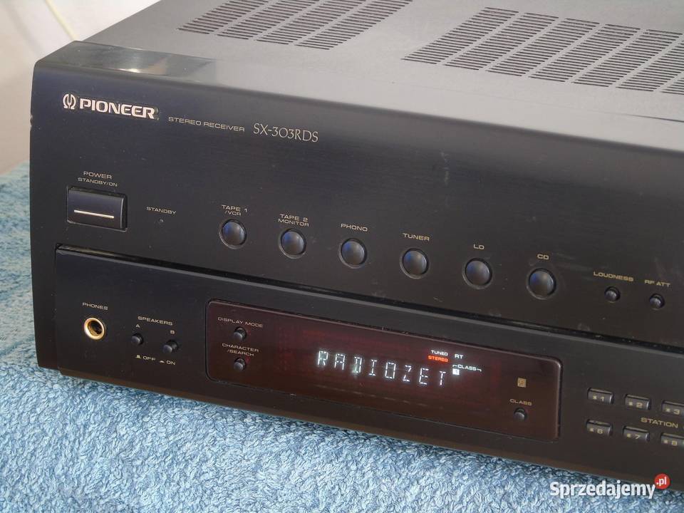 Japoński amplituner Pioneer SX303 RDS sprawny Jasło