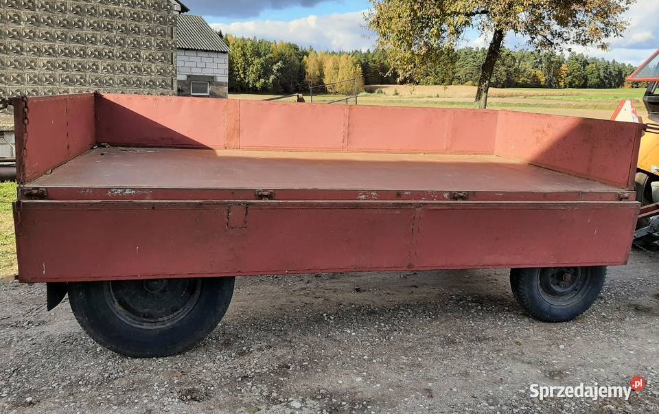 Przyczepa sztywna nieuszkodzony Wąpiersk