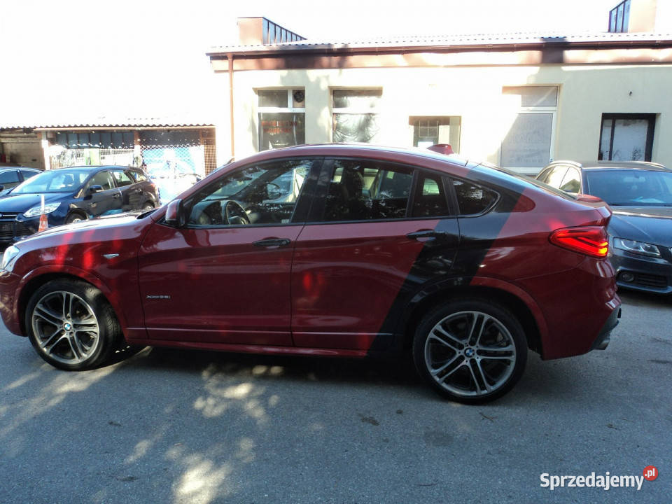 BMW X4 sprzedam ładne BMW X4 XDRIVE 20B 245 WER kurtyny powietrzne X4 Lublin