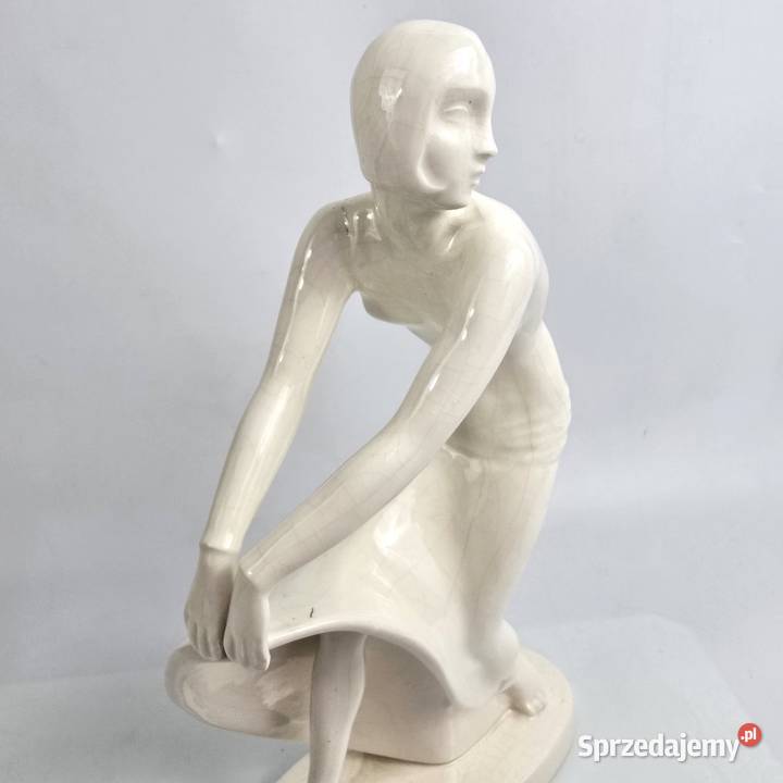 Figura Art Deco Tnzerin Tancerka Sitzendorfer