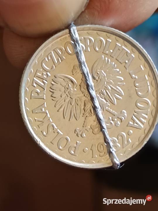 Sprzedam monetę 1 zloty 182 lekka skrętka Chełm
