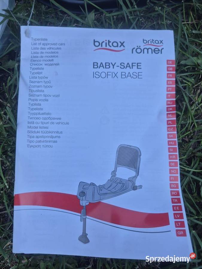 Sprzedam baza britax babysafe Warszawa