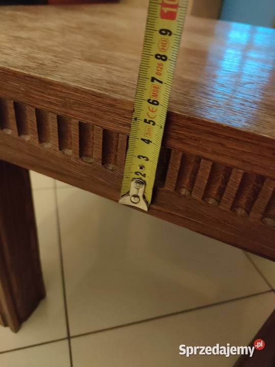 Stolik dębowy kwadratowy kawowy uniwersalny 60cm sprzedam