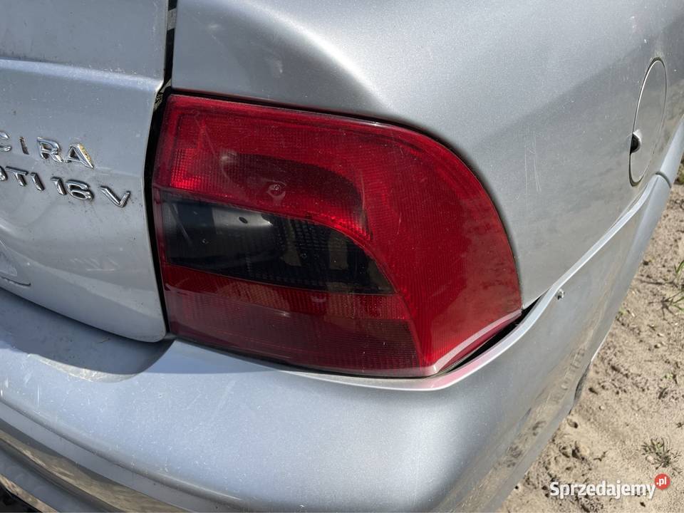 Opel Vectra B lift sedan lampa PRAWY tył tylna prawe podlaskie Zambrów
