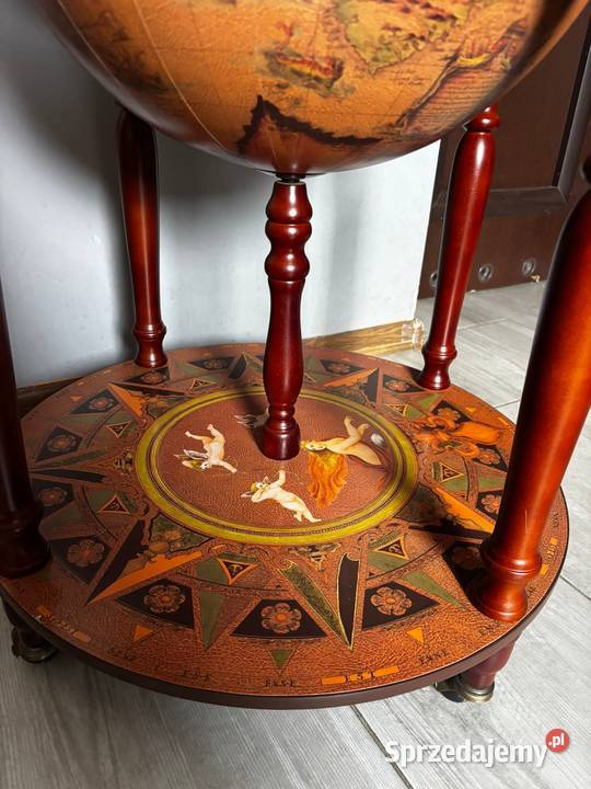 Barek globus mobilny na alkohol w stylu vintage Warszawa