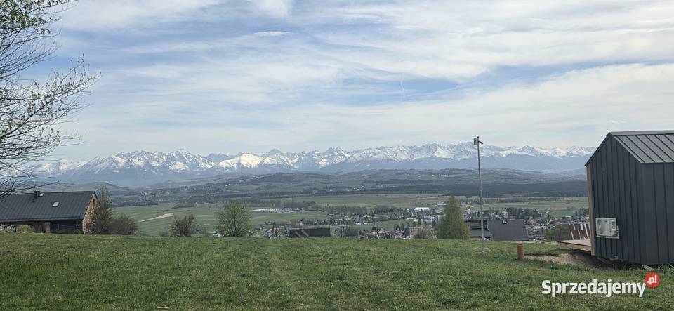 Działka z widokiem na TATRY GOTOWA DO BUDOWY 177 Nowy Targ sprzedam