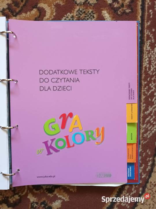 Gra w kolory materiały nauczyciela klasa 1 Mac