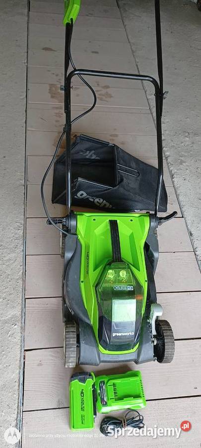 Sprzedam używaną kosiarkę Greenworks Strzegom