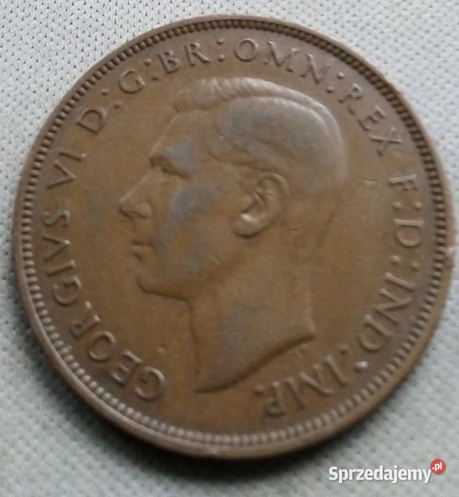 WIELKA BRYTANIAONE PENNY1948 r Legionowo