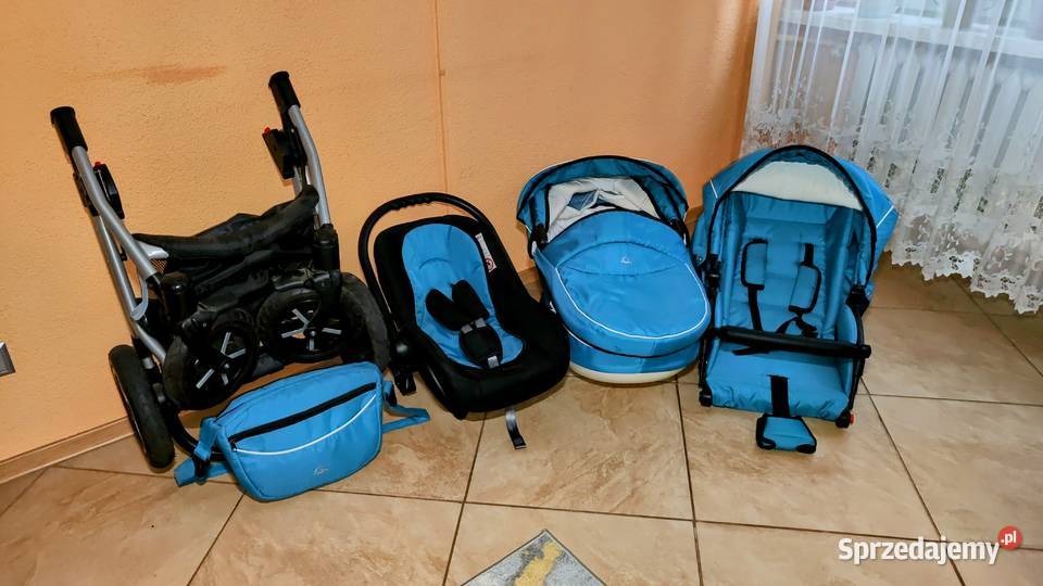 Wózek dziecięcy wielofunkcyjny 3in1 Tułowice