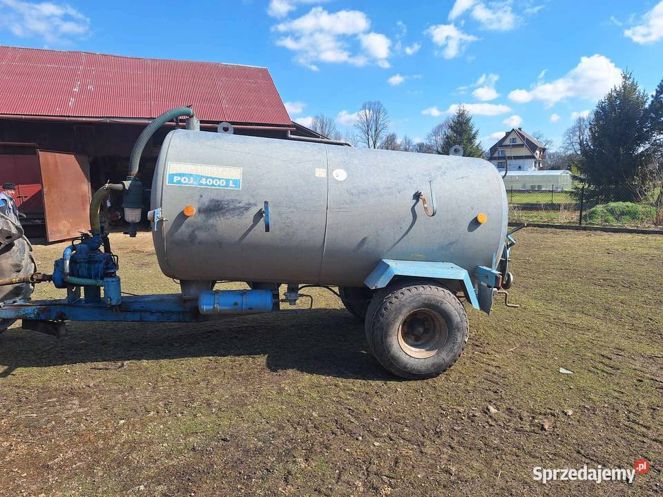 Beczkowóz 4000L Naprawa