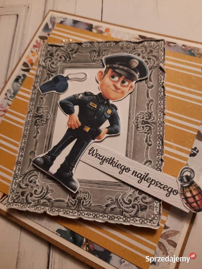 Kartka personalizowana na urodziny awans Pogonów