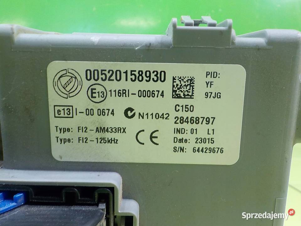 OPEL COMBO D 13 CDTI 16r L1H1 skrzynka osobowe Suków