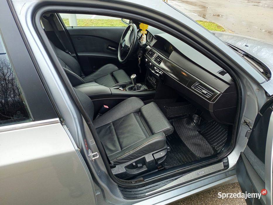 BMW E60 52325 Benzyna Skóry Manual Seria 5 Tarnobrzeg