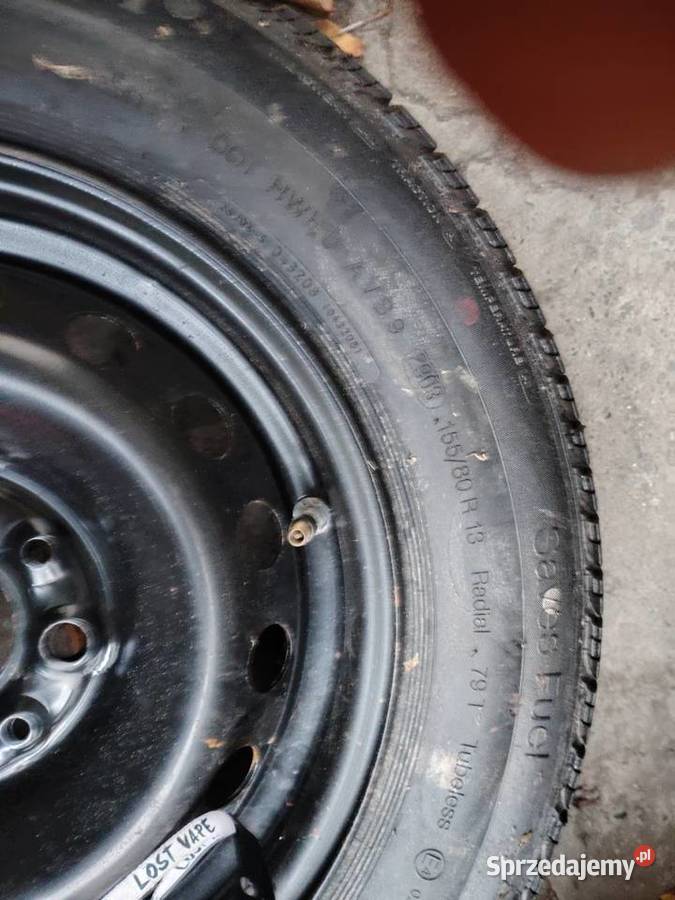 koło 4x100 15580 r13 nowe opona Continental 79T Kamienna Góra