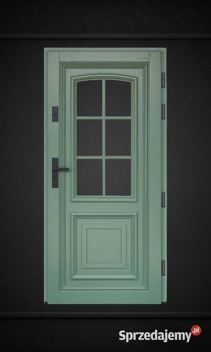 Drzwi Zewnętrzne Wejściowe Drewniane ANGIELSKIE Częstochowa sprzedam