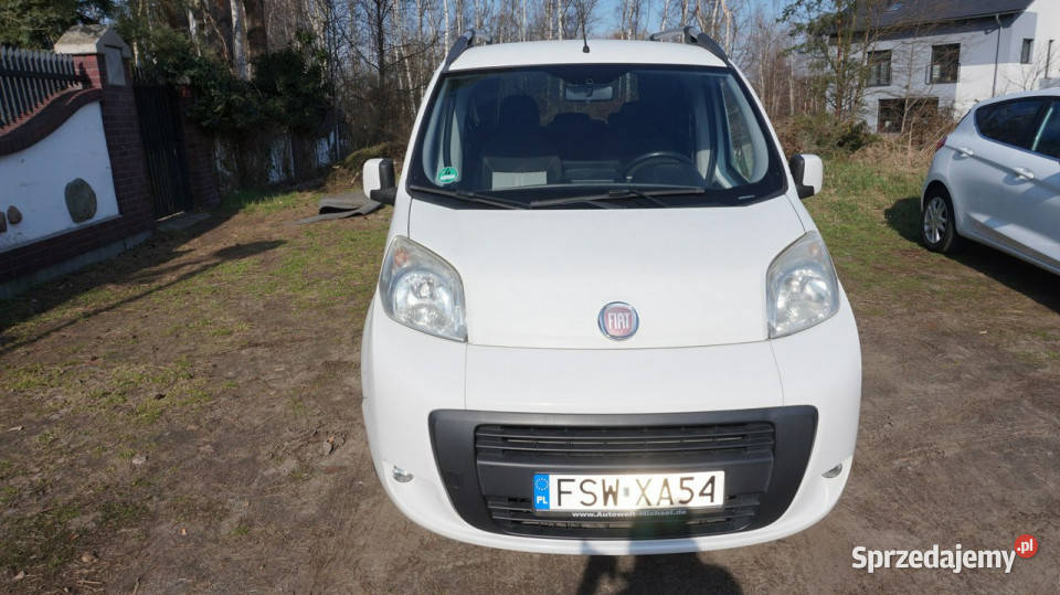 Fiat Qubo zarejestrowany ubezpieczony Gwarancja centralny zamek lubuskie Zielona Góra