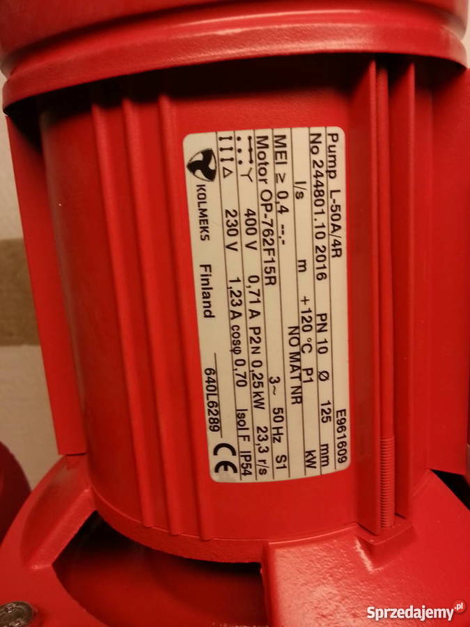 POMPA OBIEGOWA KOLMEKS DN 50 L50A4R Produkcja