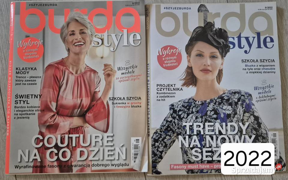 Burda czasopismo z wykrojami Nowa Sól