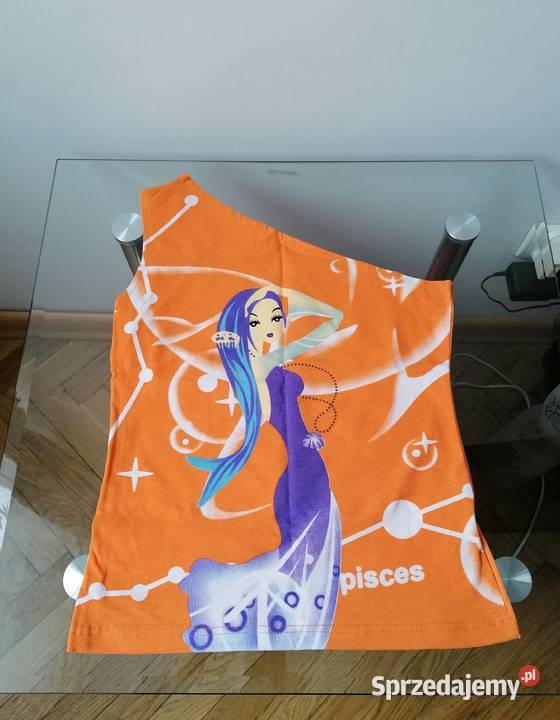 NOWY ASYMETRYCZNY DAMSKI TOP NA JEDNO RAMIĘ MMM