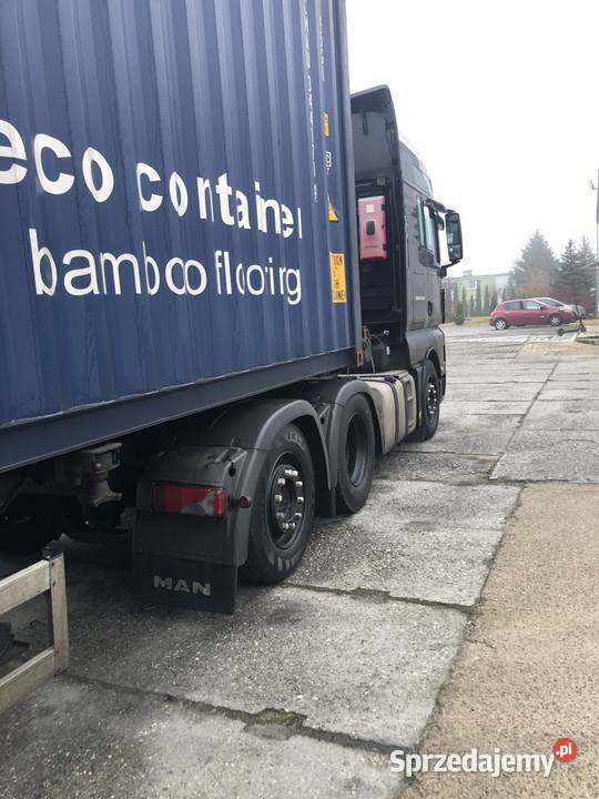 Ciągnik siodłowy Man 540 3osiowy naczepa