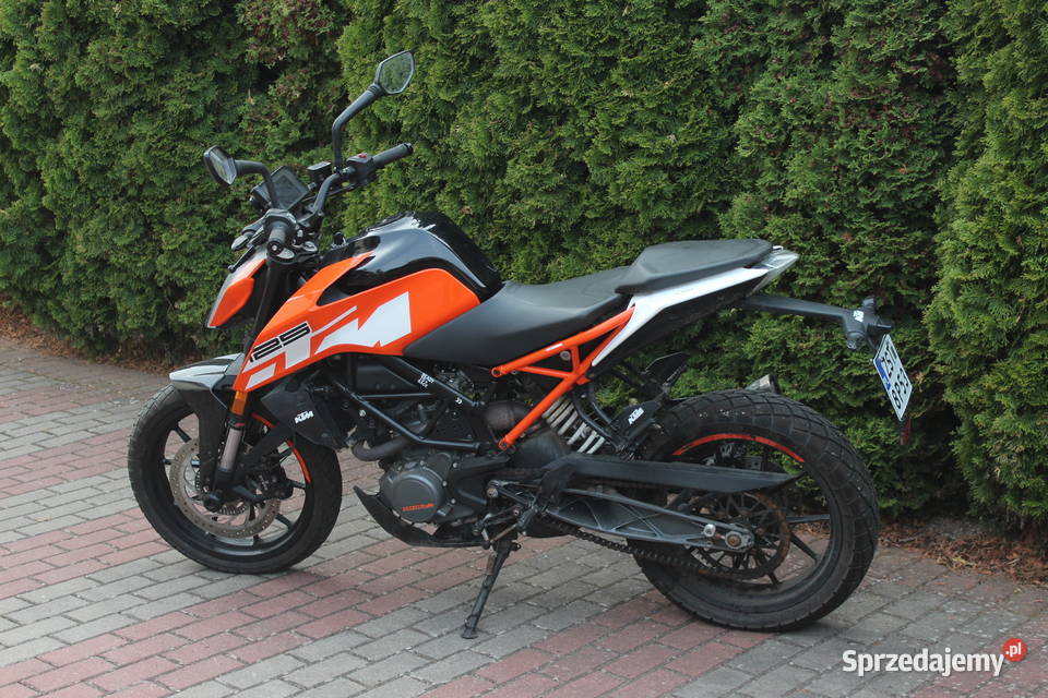 KTM DUKE 125 2019 zarejestrowany można wracać na Goleniów