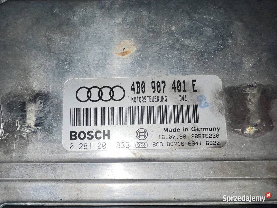 Komputer moduł Audi A6 C5 25 TDI Motoryzacja Ostrzeszów