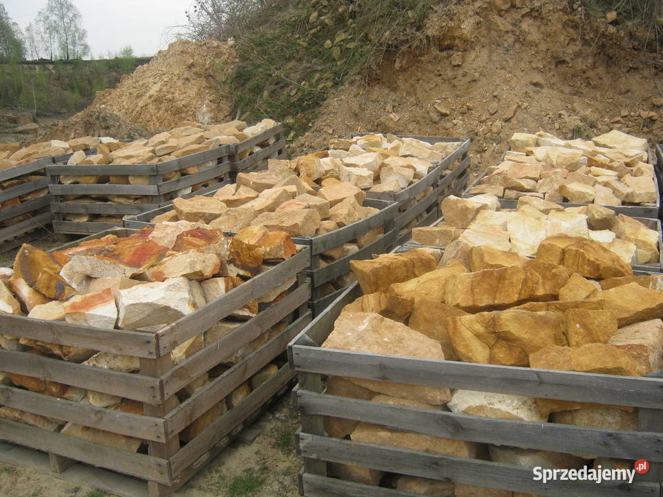 Kamień naturalny na ogrodzenia bramy mury murki Radomsko