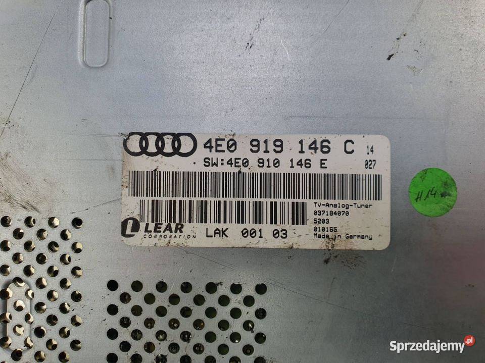 MODUŁ AUDI A8 D3 4E0919146C osobowe