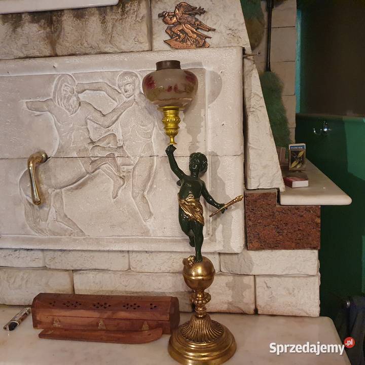 Stary zbiornik tzwpianinówka do lampy naftowej Wrocław
