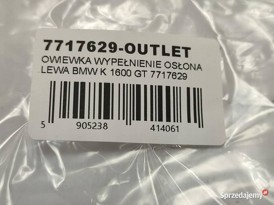 OWIEWKA OSŁONA LEWA BMW K1600 GT GTL 20102016 osobowe Części samochodowe sprzedam