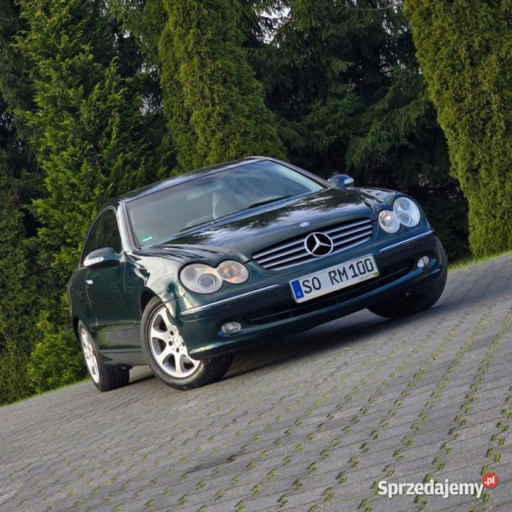 Mercedes CLK 320 MercedesBenz CLK W209 32 320 isofix Mercedes-Benz mazowieckie Ostrów Mazowiecka