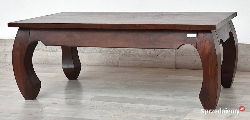 Drewniany orientalny stolik kawowy drewna mango Lublin