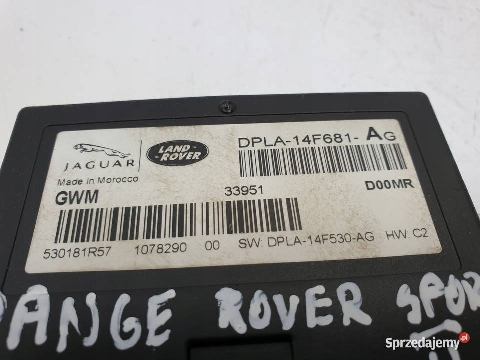 Range Rover Sport II L494 STEROWNIK DPLA14F681AG Chełm