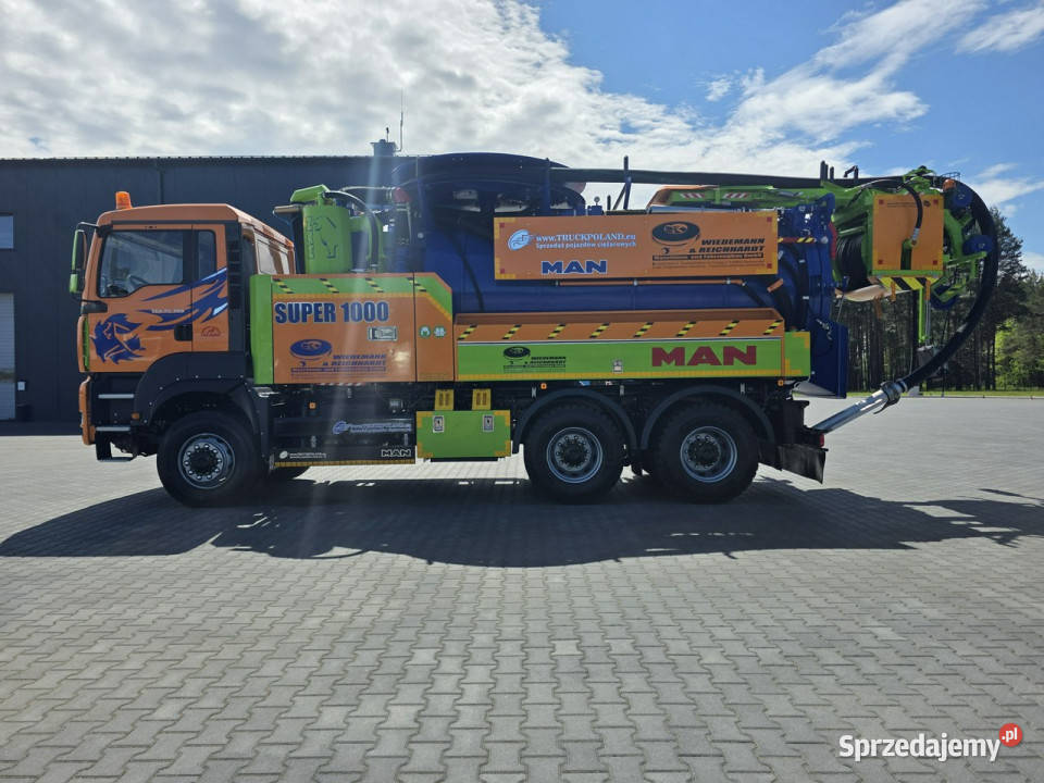 MAN Wiedemann SUPER 1000 6x6 WUKO RECYKLING do pełny VAT Daleszyce