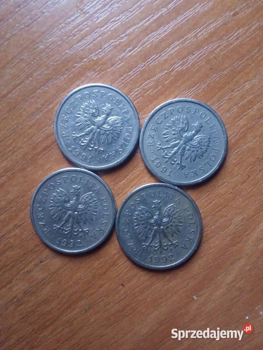 Polskie złotówki 1991 i1992 Kolekcje Puławy