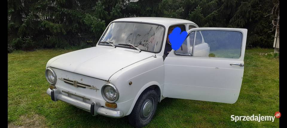 Fist 850 1971 na żółtych blachach małopolskie Oświęcim
