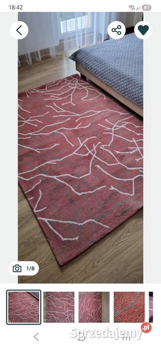 Dywan Ikea terakota 138x197 Gdańsk