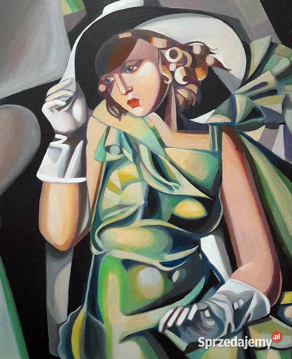 Sprzedam obraz Tamara Łempicka kobieta w