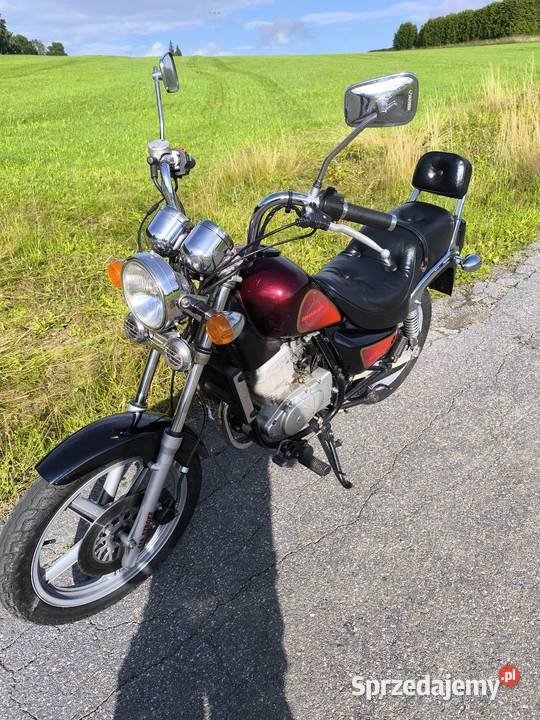 Hyosung GA Chopper 125 niski przebieg Kat A1 B Iłowa