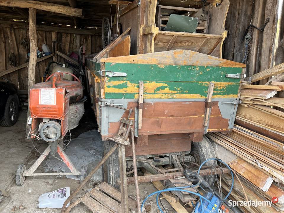 Przyczepa platforma wóz Zamość