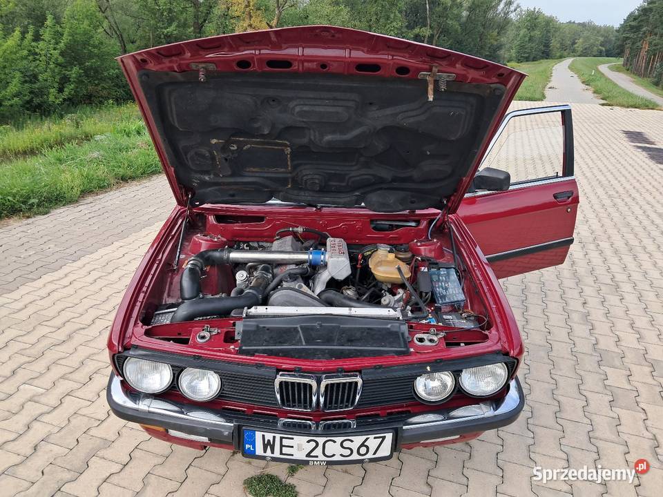 BMW E 28 524TD Turbo BBS okazja welurowa tapicerka Dęblin
