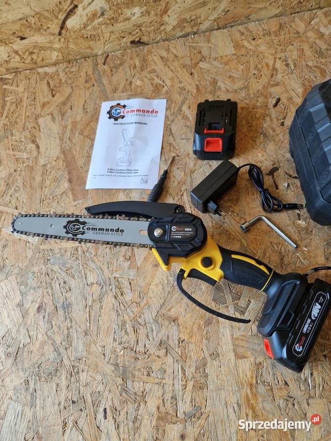 PIŁA ŁAŃCUCHOWA PILARKA AKUMULATOROWA 36V 2 X Głogowa sprzedam