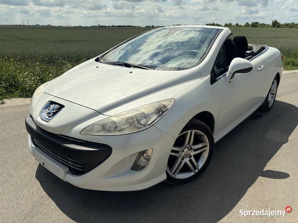 PEUGEOT 308 CC 16 EHDI 2010 BIAŁA PERŁA manualna Poznań