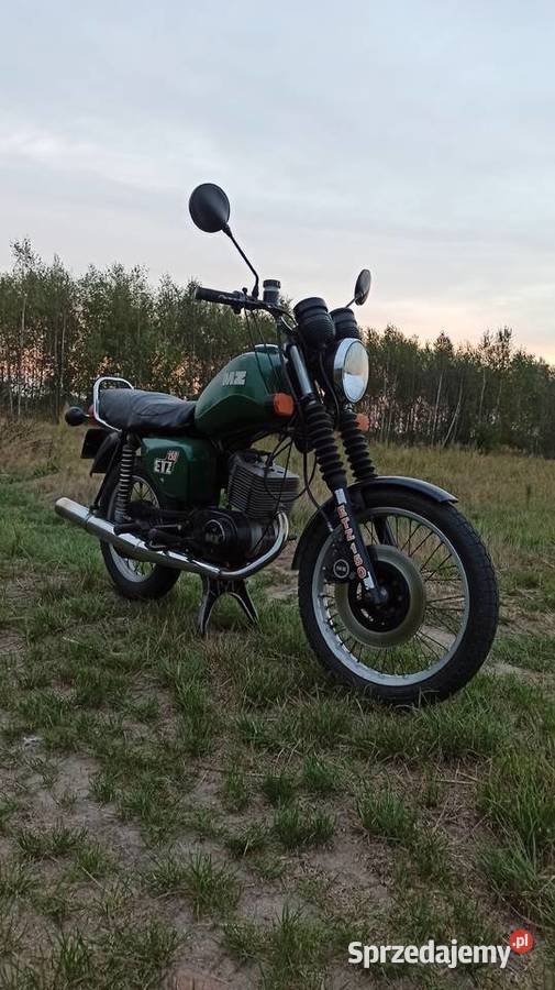 MZ ETZ 150 1986r zarejestrowana z ważnymi BT