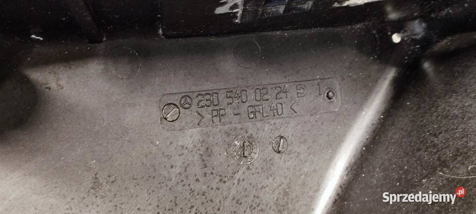 MERCEDES SL R230 SKRZYNKA BEZPECZNIKÓW