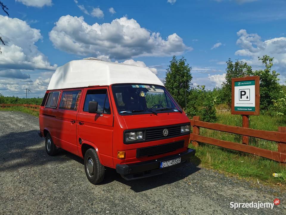VW T3 Reimo Camper 19Turbo Diesel Westfalia 4/5 pomorskie Tczew